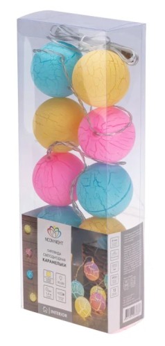 Гирлянда Neon-Night 304-001 светодиодная Карамельки 1,5 м - изображение 4