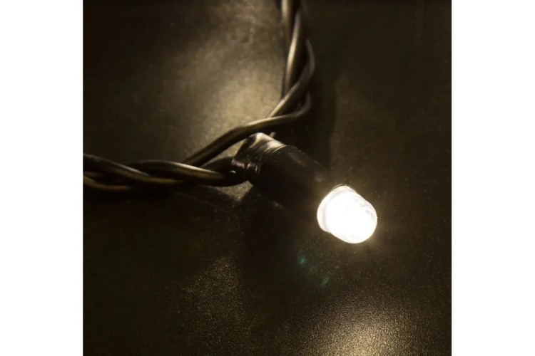 Гирлянда Neon-Night 305-146 Нить 10м (2 модуляx5м) 100 LED ТЕПЛЫЙ БЕЛЫЙ - изображение 3