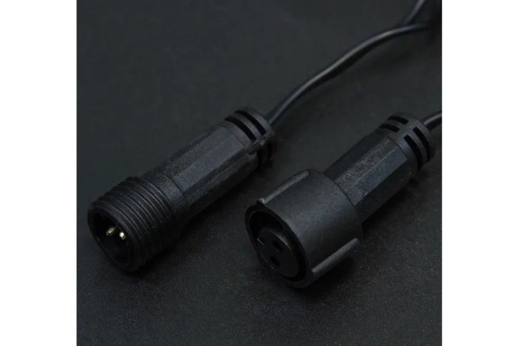 Гирлянда Neon-Night 305-146 Нить 10м (2 модуляx5м) 100 LED ТЕПЛЫЙ БЕЛЫЙ - изображение 4