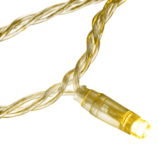 Гирлянда Neon-Night 305-151 нить 10м (2 модуляx5м) 100 LED желтый - изображение 2