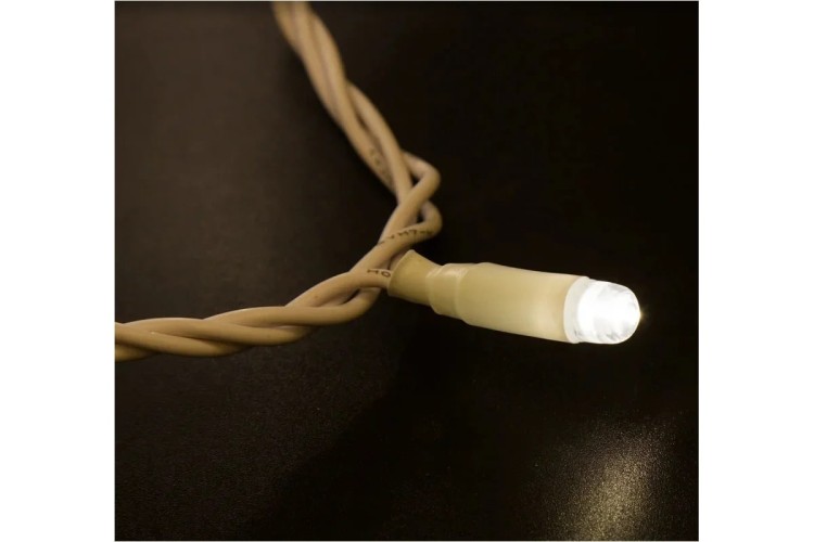 Гирлянда Neon-Night 305-166 Нить 10м (2 модуляx5м) 100 LED ТЕПЛЫЙ БЕЛЫЙ - изображение 3
