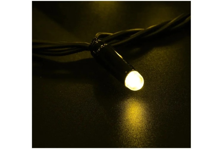Гирлянда Neon-Night 305-171 Нить 10м (2 модуляx5м) 100 LED ЖЕЛТЫЙ - изображение 3