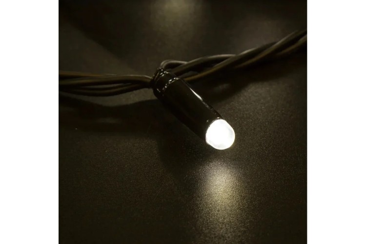 Гирлянда Neon-Night 305-176 Нить 10м (2 модуляx5м) 100 LED ТЕПЛЫЙ БЕЛЫЙ - изображение 3