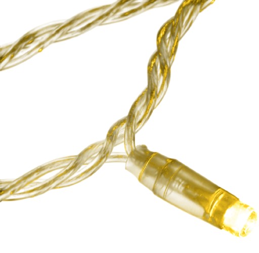 Гирлянда Neon-Night 305-181 нить 10м (2 модуляx5м) 100 LED желтый - изображение 2