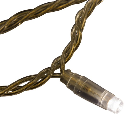 Гирлянда Neon-Night 305-196 нить 10м (2 модуляx5м) 200 LED теплый белый - изображение 2