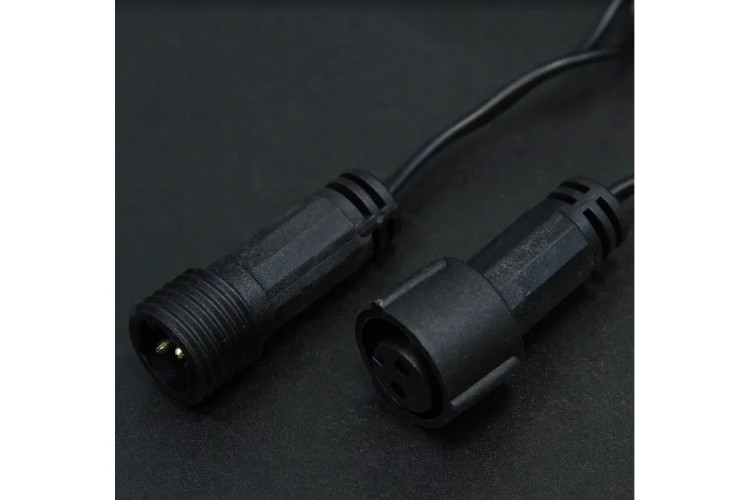 Гирлянда Neon-Night 305-246 Нить 10м (2 модуляx5м) 100 LED ТЕПЛЫЙ БЕЛЫЙ - изображение 4