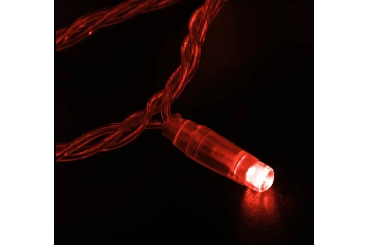 Гирлянда Neon-Night 305-252 Нить 10м (2 модуляx5м) 100 LED КРАСНЫЙ - изображение 3