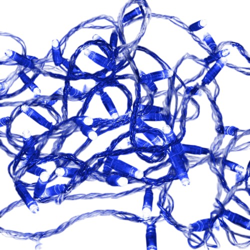 Гирлянда Neon-Night 305-253 нить 10м (2 модуляx5м) 100 LED синий