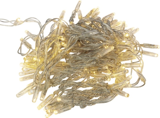 Гирлянда Neon-Night 305-256 нить 10м (2 модуляx5м) 100 LED теплый белый - изображение 5