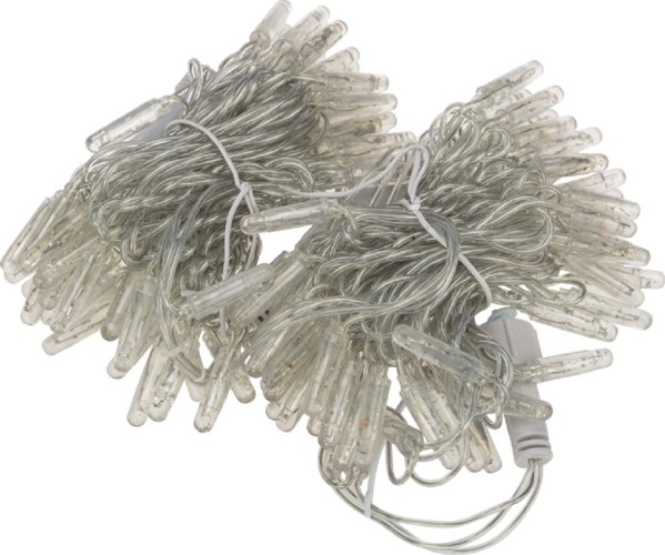 Гирлянда Neon-Night 305-256 нить 10м (2 модуляx5м) 100 LED теплый белый - изображение 3