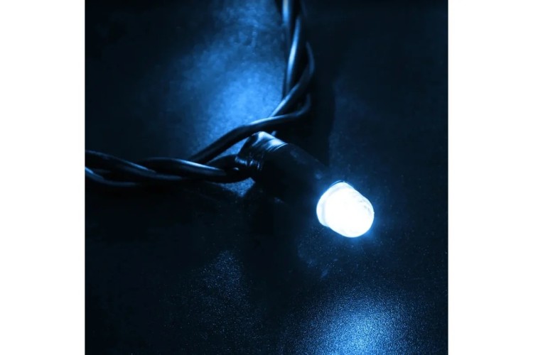Гирлянда Neon-Night 305-273 Нить 10м (2 модуляx5м) 100 LED СИНИЙ - изображение 3