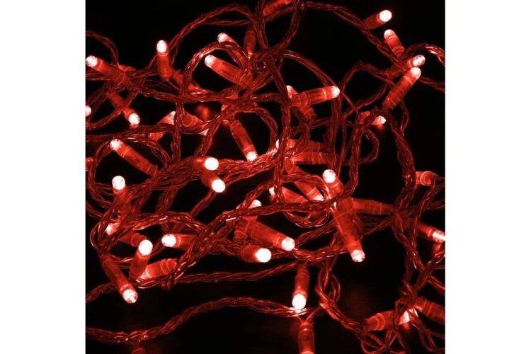 Гирлянда Neon-Night 305-282 Нить 10м (2 модуляx5м) 100 LED КРАСНЫЙ - изображение 2