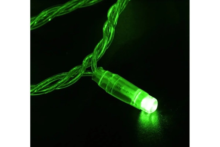 Гирлянда Neon-Night 305-284 Нить 10м (2 модуляx5м) 100 LED ЗЕЛЕНЫЙ - изображение 3