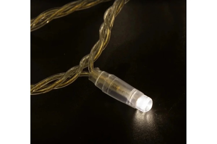 Гирлянда Neon-Night 305-286 Нить 10м (2 модуляx5м) 100 LED ТЕПЛЫЙ БЕЛЫЙ - изображение 3