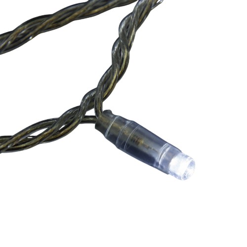 Гирлянда Neon-Night 305-295 Нить 10м (2 модуляx5м) 200 LED БЕЛЫЙ - изображение 2