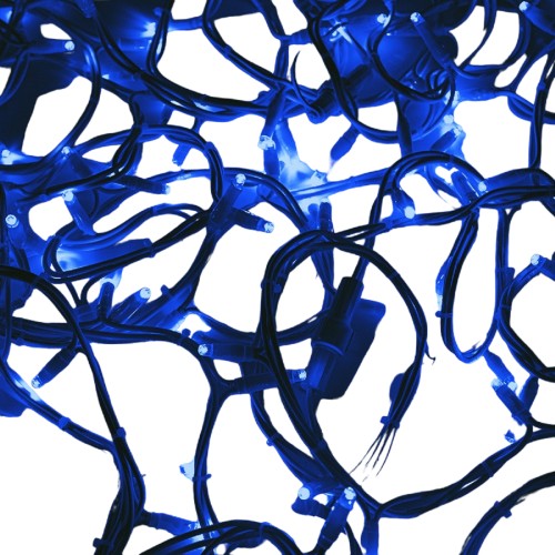 Гирлянда Neon-Night 315-143 Нить 20м (4 модуляx5м) 200 LED СИНИЙ