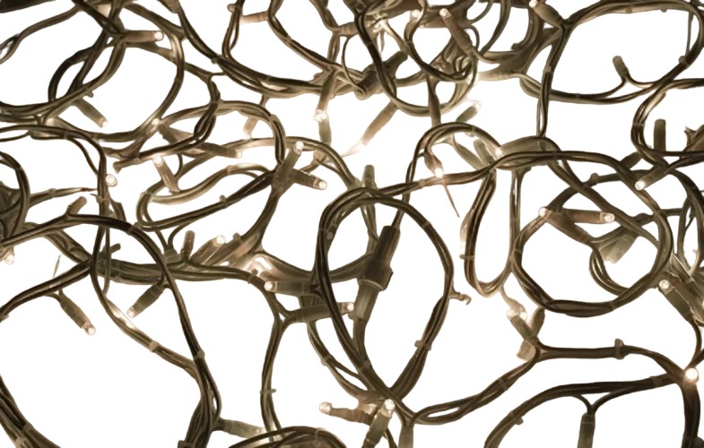 Гирлянда Neon-Night 315-146 Нить 20м (4 модуляx5м) 200 LED ТЕПЛЫЙ БЕЛЫЙ