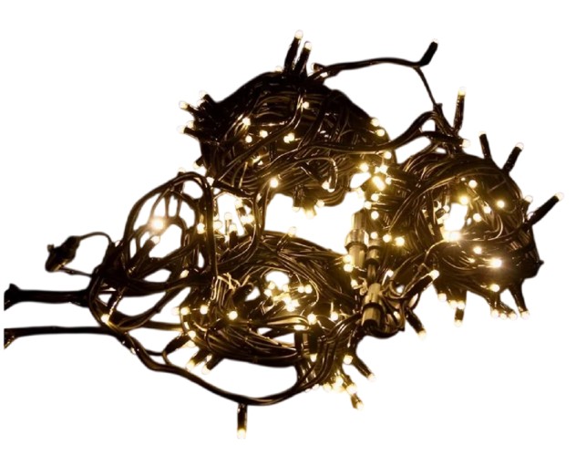 Гирлянда Neon-Night 315-176 нить 20м (4 модуляx5м) 200 LED теплый белый
