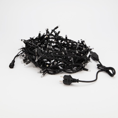 Гирлянда Neon-Night 315-195 Нить 10м (2 модуляx5м) 200 LED БЕЛЫЙ - изображение 2