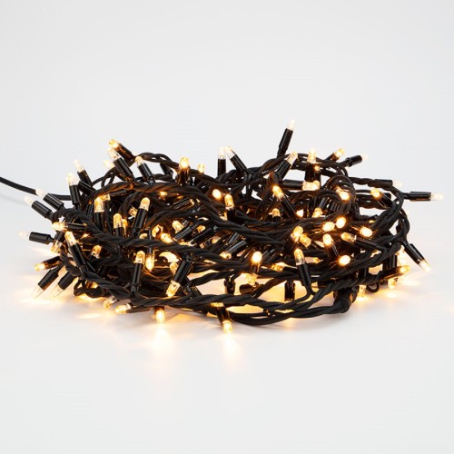 Гирлянда Neon-Night 315-216 Нить 10м (2 модуляx5м) 200 LED ТЕПЛЫЙ БЕЛЫЙ