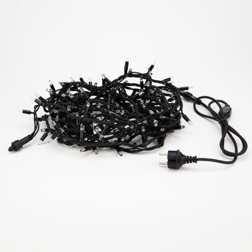 Гирлянда Neon-Night 315-216 Нить 10м (2 модуляx5м) 200 LED ТЕПЛЫЙ БЕЛЫЙ - изображение 2