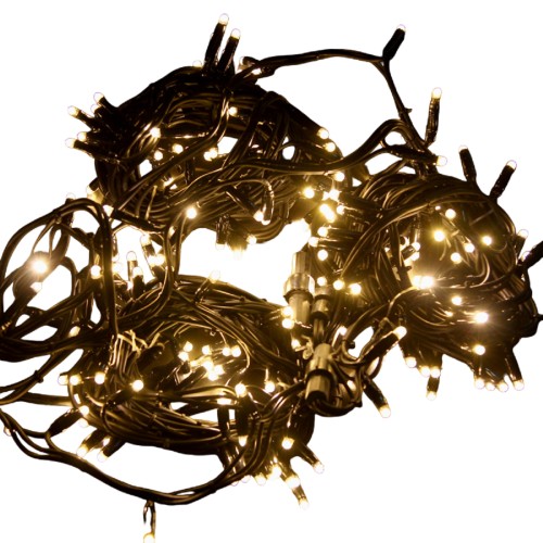 Гирлянда Neon-Night 315-526 Нить 20м (4 модуляx5м) 200 LED ТЕПЛЫЙ БЕЛЫЙ