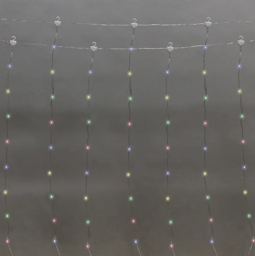 Гирлянда Neon-Night 315-879 дождь из росы 3х2м, 200LED, мультиколор - изображение 3