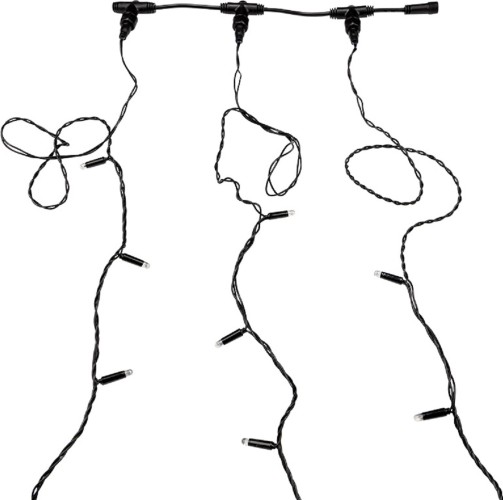 Гирлянда Neon-Night 323-303 Клип лайт 24В, 3 нити по 20 м, синий - изображение 3