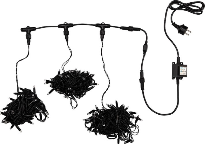 Гирлянда Neon-Night 323-319 Клип лайт 24В, 3 нити по 10 м, МУЛЬТИ - изображение 4