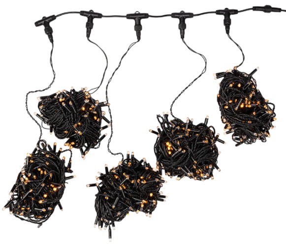 Гирлянда Neon-Night 323-601 Клип лайт 24В, 5 нитей по 20 м, Flashing - изображение 3