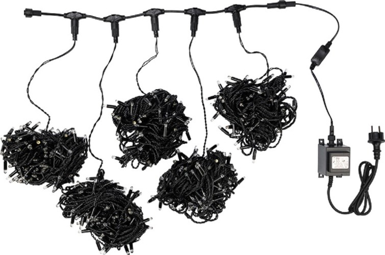 Гирлянда Neon-Night 323-601 Клип лайт 24В, 5 нитей по 20 м, Flashing - изображение 5