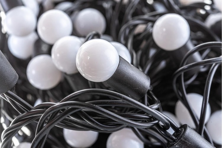 Гирлянда Neon-Night 323-619 Клип лайт-МУЛЬТИШАРИКИ 24В, 3 нити по 20м, 399 LED - изображение 2