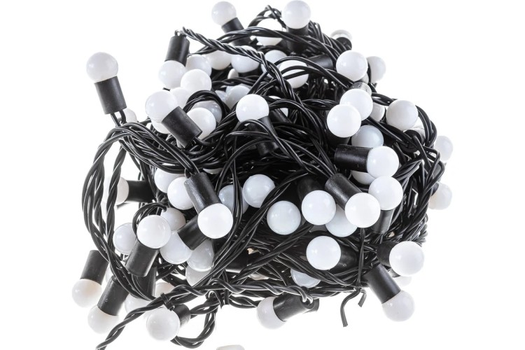 Гирлянда Neon-Night 323-619 Клип лайт-МУЛЬТИШАРИКИ 24В, 3 нити по 20м, 399 LED - изображение 3