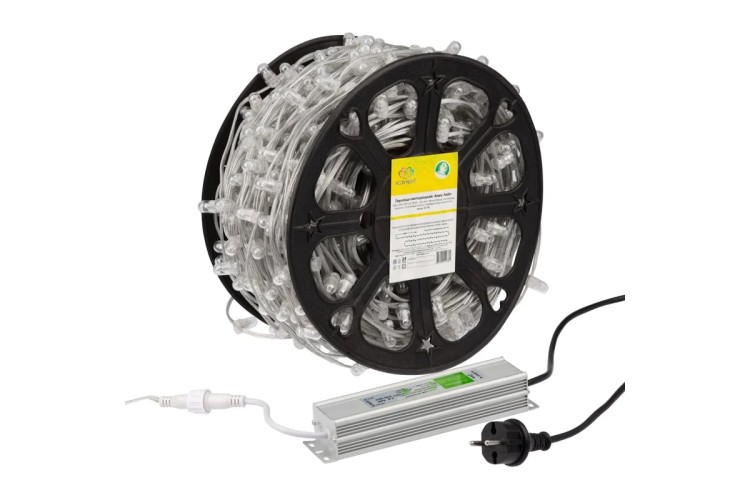 Гирлянда Neon-Night 325-166 Клип-лайт 12 В, 100 м, Flashing, 665 LED с трансф. - изображение 2