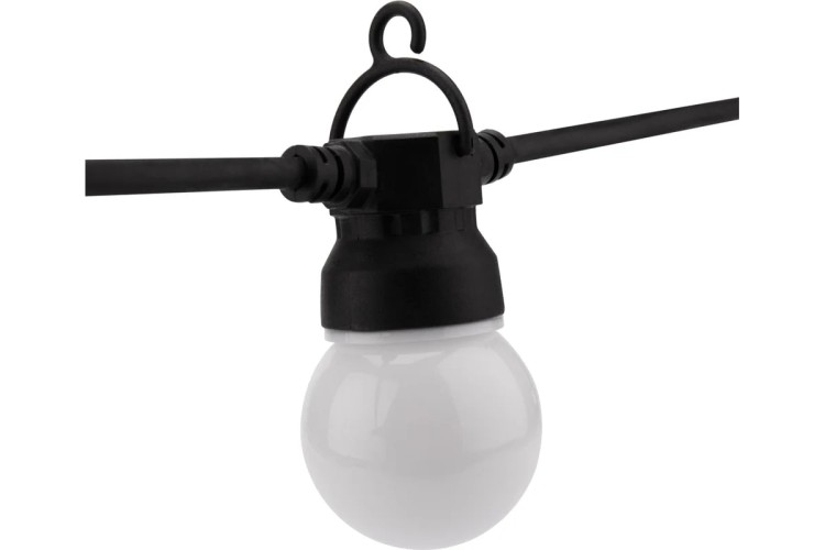 Гирлянда Neon-Night 331-356 Уличная Лофт 10м, шаг 50 см, 20 матовых ламп - изображение 2