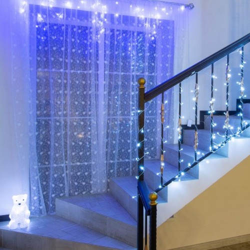 Гирлянда Neon-Night АЙСИКЛ (бахрома) 1,8х0,5 м, 48 LED синие 255-013 - изображение 3