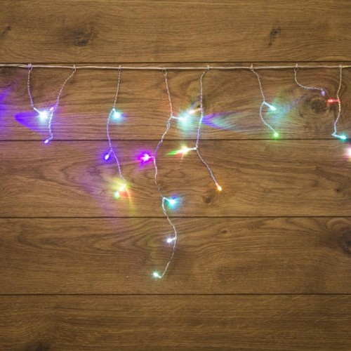 Гирлянда Neon-Night АЙСИКЛ (бахрома) 1,8х0,5 м, 48 LED RGB 255-009 - изображение 2