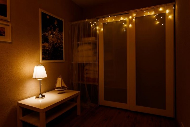 Гирлянда Neon-Night АЙСИКЛ (бахрома) 1,8х0,5 м, 48 LED теплый белый  255-016 - изображение 3