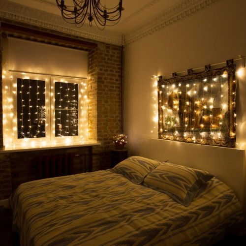 Гирлянда Neon-Night ДОЖДЬ 2x3 м, 240 LED теплый белый 235-066 - изображение 2