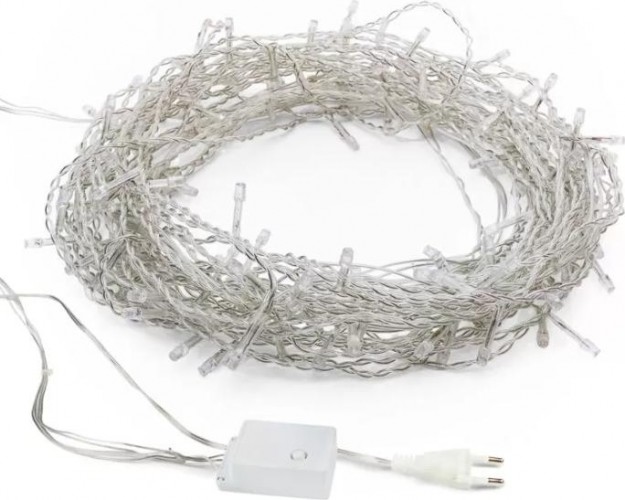 Гирлянда Neon-Night ДОЖДЬ (занавес) 1,5х1,5 м 144 LED, белый 235-015