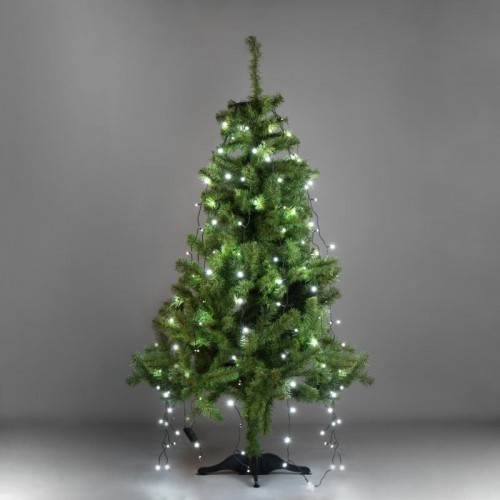 Гирлянда Neon-Night Елочная с кольцом 7 нитей по 1,5 м 105 LED белый 235-075 - изображение 3