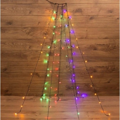 Гирлянда Neon-Night Елочная с кольцом 7 нитей по 1,5 м 105 LED мультиколор 235-079 - изображение 2