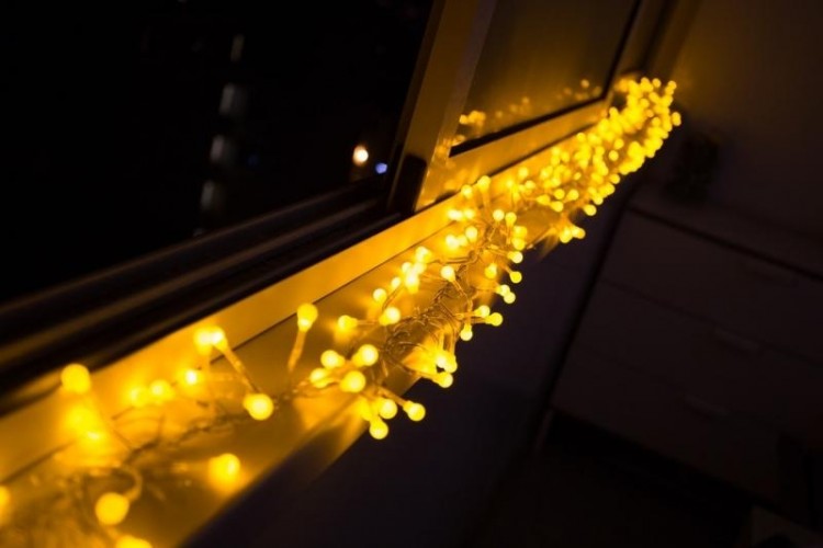 Гирлянда Neon-Night Мишура 3 м 288 LED Желтые 303-601 - изображение 3