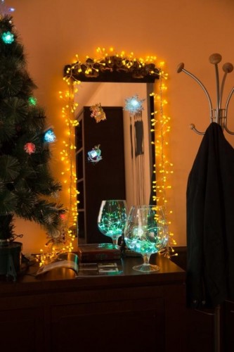 Гирлянда Neon-Night Мишура 3 м 288 LED Желтые 303-601 - изображение 4