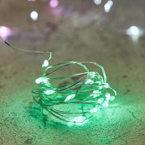 Гирлянда Neon-Night РОСА 2м 20 LED зеленые (2*CR2032 в комплекте) 303-008 - изображение 3