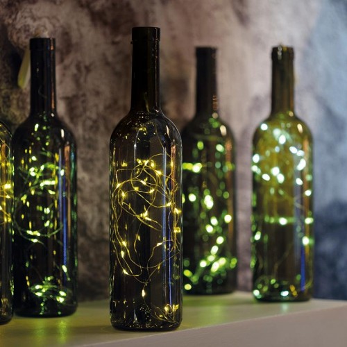 Гирлянда Neon-Night РОСА с пробкой 2 м, 20 LED теплое белое свечение 302-026 - изображение 2