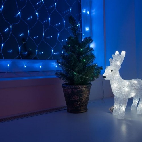 Гирлянда Neon-Night СЕТЬ 1,5х1,5м 150 LED СИНИЕ 215-123 - изображение 3