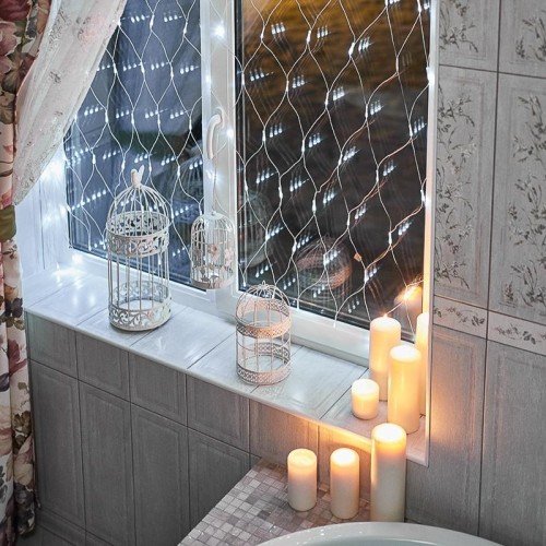 Гирлянда Neon-Night СЕТЬ 1,5х1,5 м 96 LED белый 215-105 - изображение 2