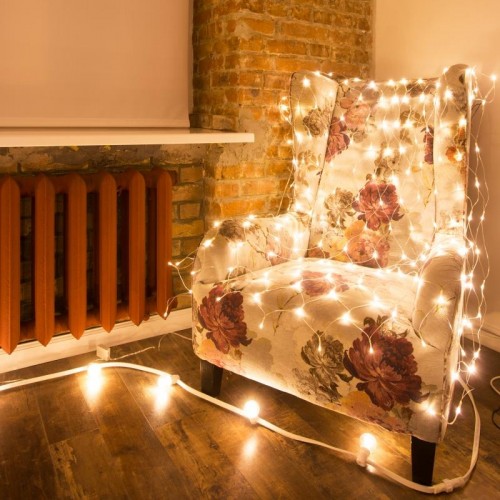 Гирлянда Neon-Night СЕТЬ 1,8х1,5м 180 LED теплый белый 215-136 - изображение 3