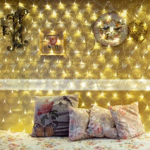 Гирлянда Neon-Night СЕТЬ 1,8х1,5м 180 LED теплый белый 215-136 - изображение 4